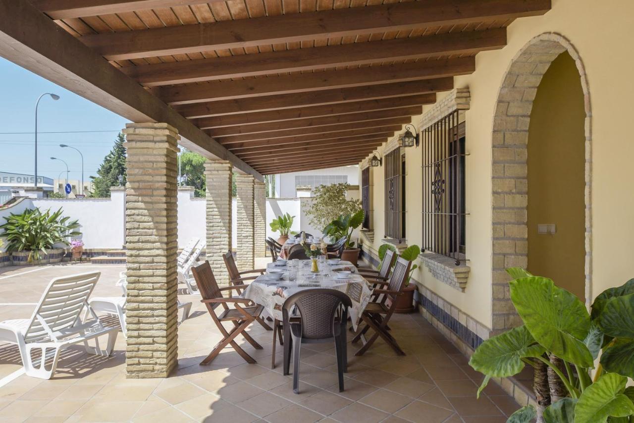 Villa Fuentes Solo Familias Conil De La Frontera Esterno foto